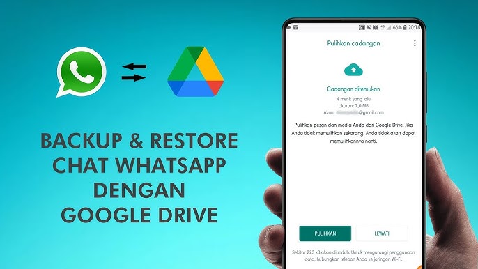 Cara Memulihkan Cadangan Chat WhatsApp di Google Drive